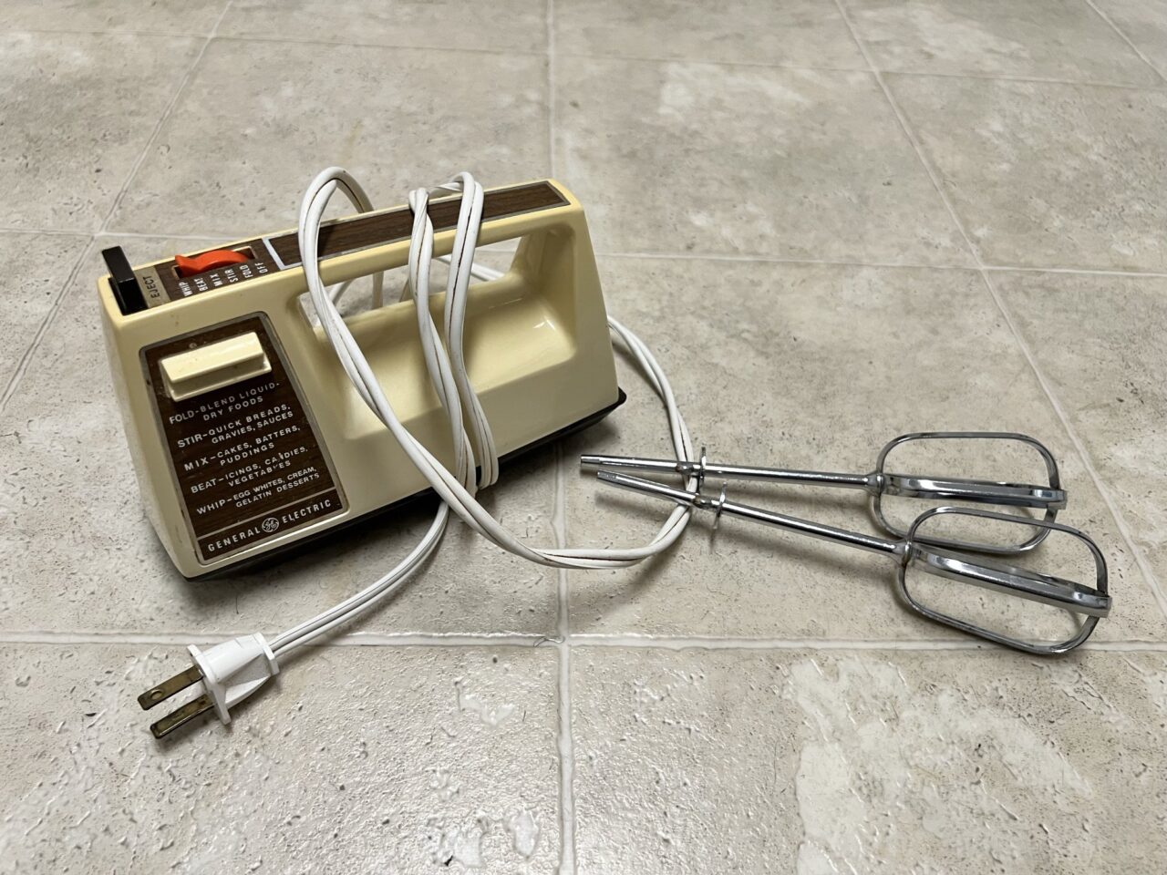 Vintage hand mixer