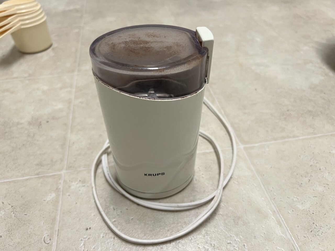 Krups coffee grinder