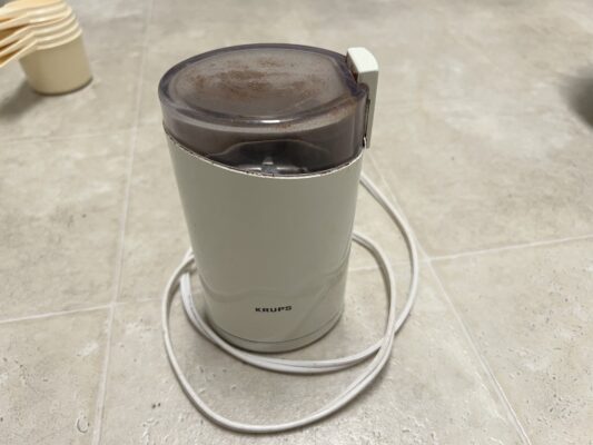 Krups coffee grinder