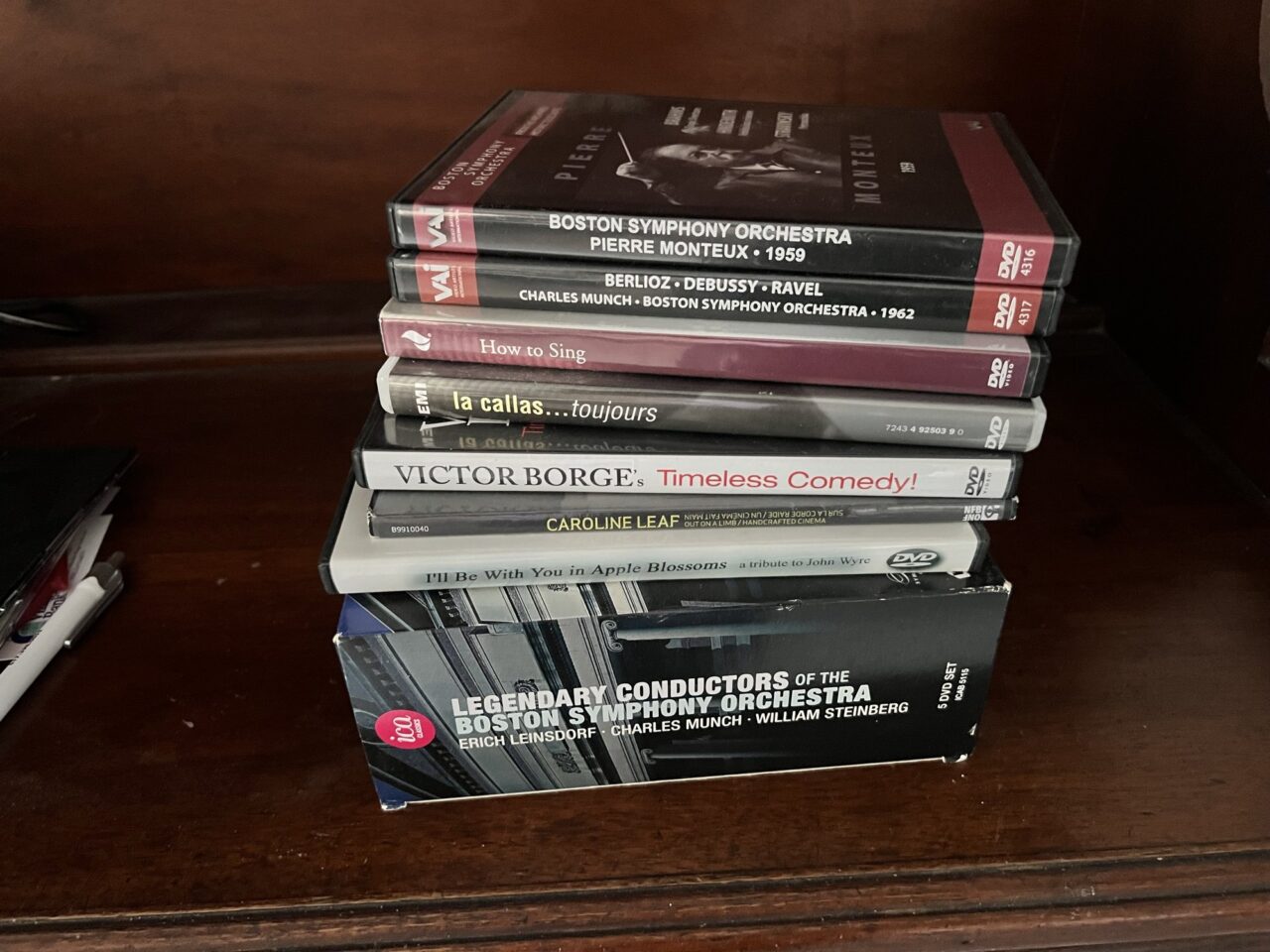 Classical music CDs and DVDs