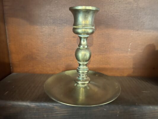 Brass candlestick