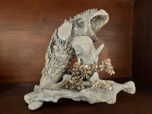 Driftwood sculpture