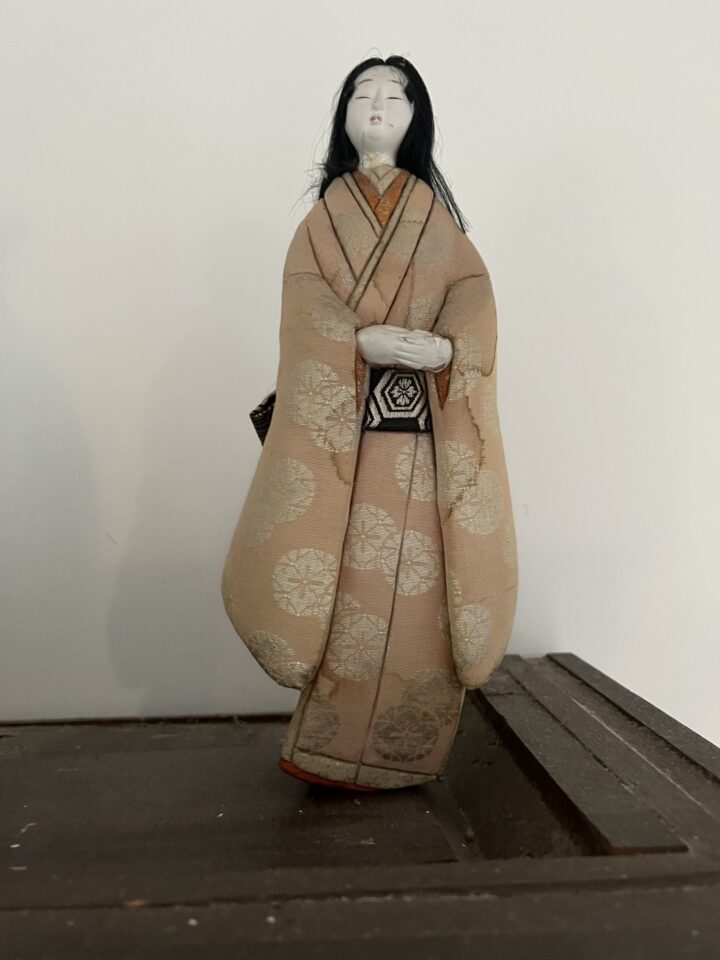 Japanese doll in kimono
