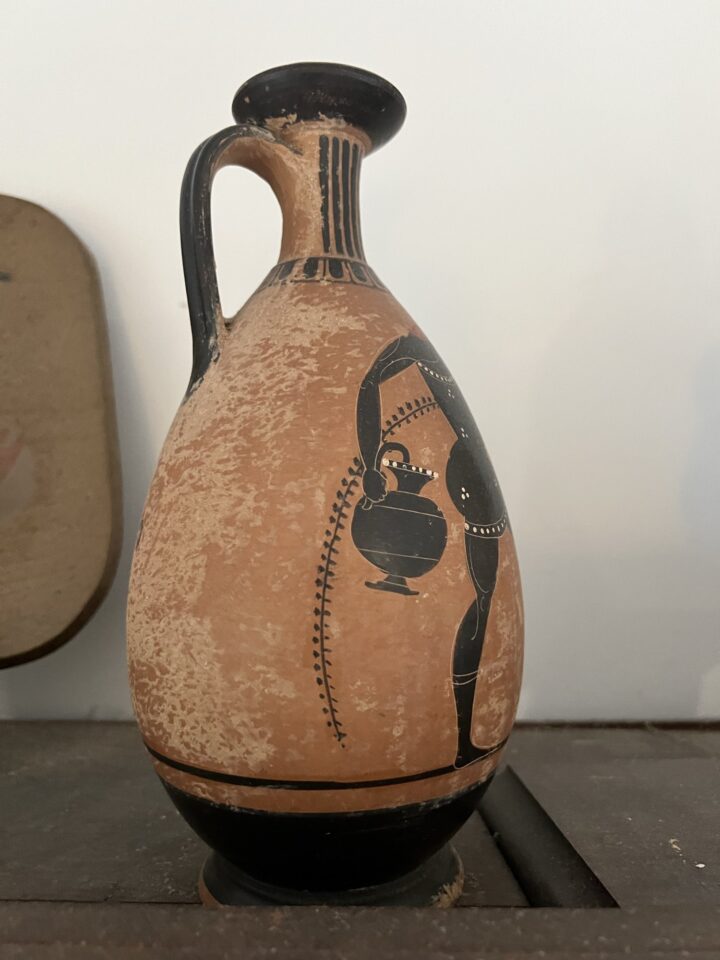 Greek-style vase