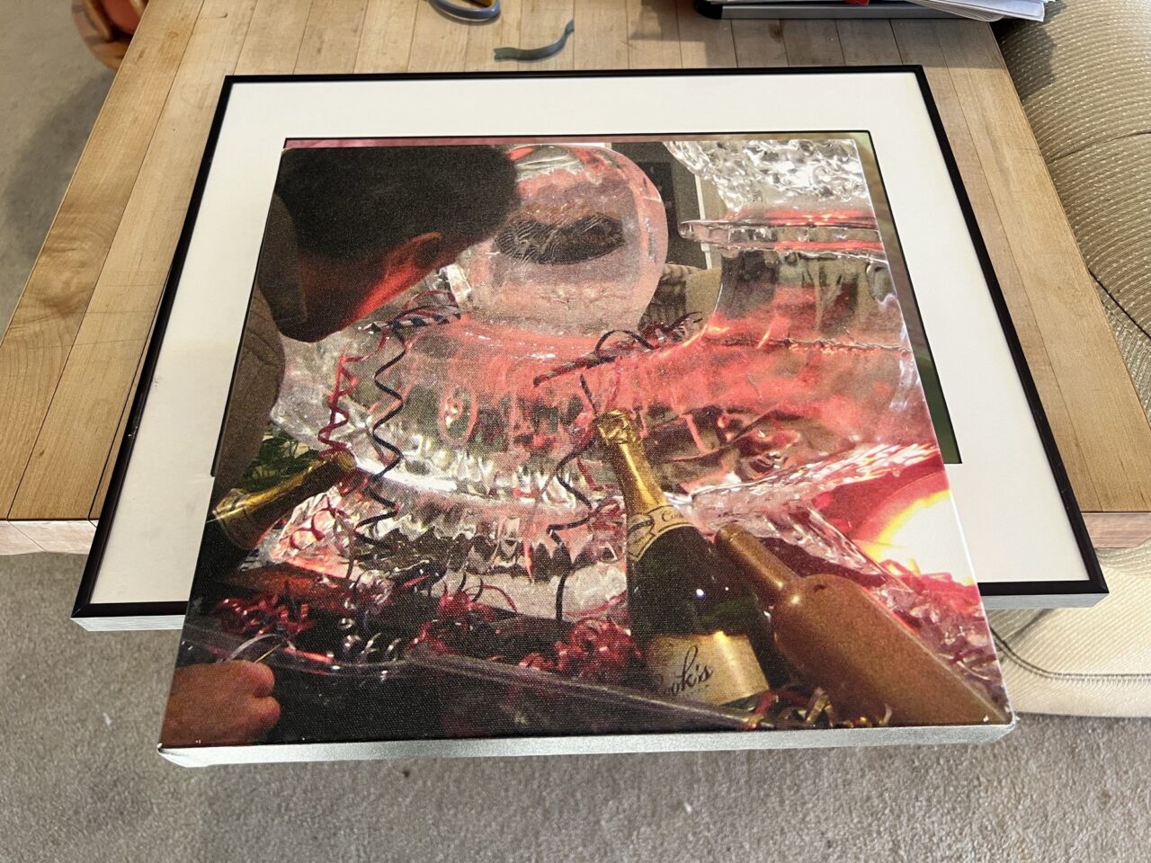 Framed Mom photo print