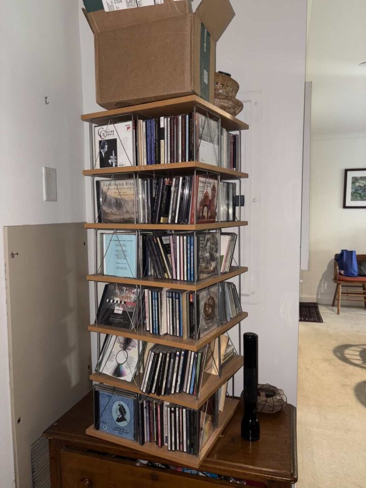 CD tower and CD Collection