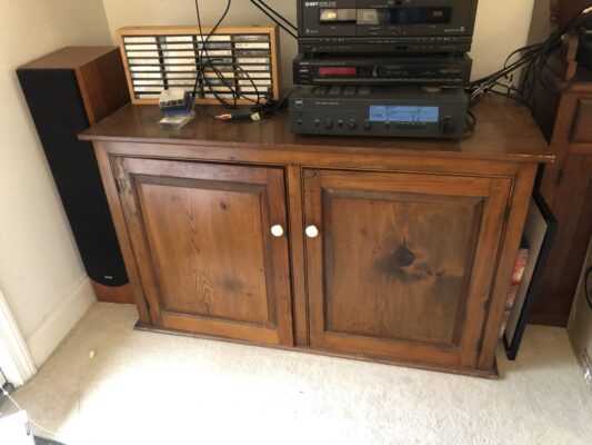 Wooden cabinet
